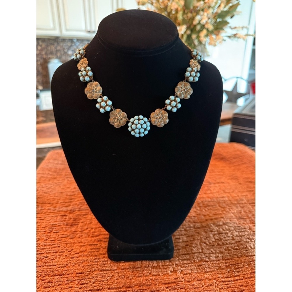 VTG 1930s Fishel Nessler FN Co Necklace